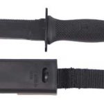 MFH bajonet MK3 bajonet MK3   replika MK3 Mod. US Navy Seal nůž zčernalá antireflexní čepel  ochrana rukou žebrovaná