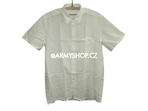 Originál AČR košile lékařská bílá 38 košile lékařská bílá      košile lékařská bílá     klasická pánská košile s rozhalenkou     krátký rukáv      náprsní kapsa     materiál: 67% bavlna