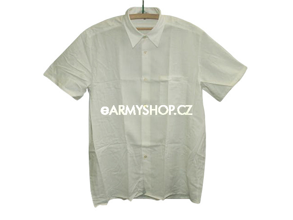 Originál AČR košile lékařská bílá 41 košile lékařská bílá      košile lékařská bílá     klasická pánská košile s rozhalenkou     krátký rukáv      náprsní kapsa     materiál: 67% bavlna