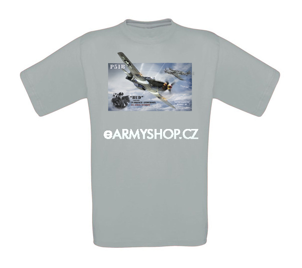 tričko NW P51B L P 51 B Mustang vynikající americká stíhačka s vysokou rychlostí a doletem     Limited Edition: NETRVALOWITZ WERKE AG     materiál: 100% bavlna     Prát a žehlit po rubu!     nové zboží
