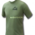 FENIX Protector tričko Fenix zelené M tričko s potiskem na přední straně nápis FENIX na zadní straně www.fenix-protector.com 100% bavlna