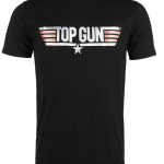 Mil-Tec tričko Top Gun XXXL originální tričko Paramount pro filmové vydání 2. dílu 'Top Gun' tisk „TOP GUN“ kulatý výstřih střih objímající tělo 100% bavlna