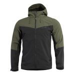 Pentagon bunda Pentagon Monlite Shell oliva XXL Pohodlná nepromokavá bunda vhodná na každodenní nošení. Na její výrobu byl použit polyester v kombinaci se spandexem