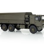 Kaden model Tatra 815-7 valník s plachtou 6x6 zelený Sběratelský a perfektně propracovaný kovový model v měřítku 1:43 s možností odklápění kabiny a kompletně odpruženého podvozku s resinovou valníkovou nástavbou včetně plachty.   měřítko: 1:43 materiál: kov barva: zelená ruční výroba vyrobeno v ČR výrobce: Kaden