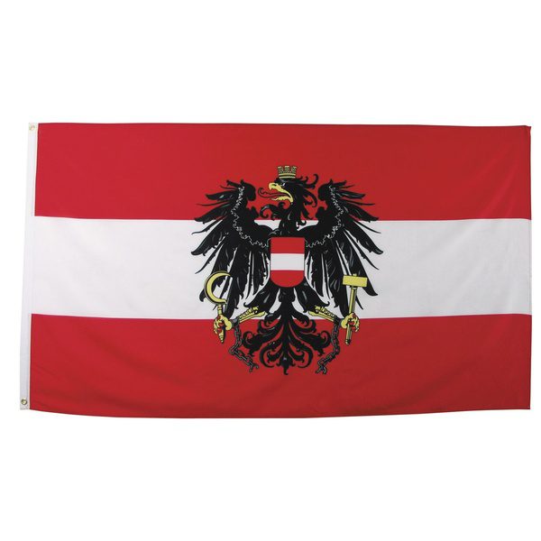 MFH vlajka Rakousko vlajka Rakousko velikost: cca 90x150cm materiál: polyester
