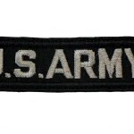 nášivka US Army rozměry: 12 x 2