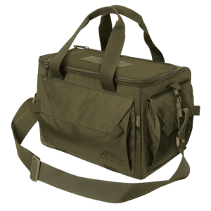 Helikon taška střelecká Helikon Olive Green Range Bag® je kompaktní taška navržená odborníky pro přenášení velkého počtu zásobníků pušek a pistolí na střelnici. Má univerzální vložky - sáčky