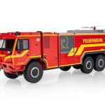 Kaden model Tatra 815-7 6x6 Rosenbauer Brandenburg Sběratelský a perfektně propracovaný model s kovovou kabinou i podvozkem a plastovou nástavbou se všemi detaily v měřítku 1:43.   měřítko: 1:43 materiál: kov/plast ruční výroba vyrobeno v ČR výrobce: Kaden
