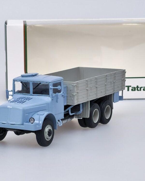 model Tatra 111 R modrá/šedá Kovový model nákladního vozu Tatra 111 R
