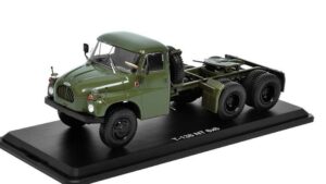 model Tatra T138 NT6x6 tahač-zelená SSM Kovový model nákladního vozu Tatra 138 NT