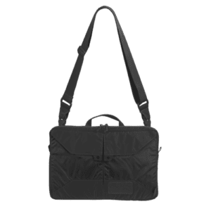 Helikon taška Helikon laptop Briefcase černá robustní materiál a široký popruh umožňující pohodlné nošení. V hlavní kapse na straně k tělu je polstrovaný oddíl na notebook