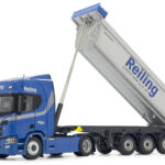 MarGe Models model Scania R500 4x2 +Meiller Reiling sběratelský model v měřítku 1:32 výrobce: MarGe Models materiál: kov/plast