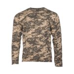Mil-Tec tričko AT digital dlouhý rukáv XXXL klasické triko s dlouhým rukávem ve stylu US army materiál: 100% bavlna
