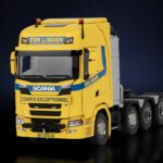 IMC Models model Scania S 8x4+Super Wing Carrier Ter Linden kovový sběratelský model v měřítku 1:50 výrobce IMC models