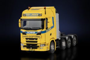 IMC Models model Scania S 8x4+Super Wing Carrier Ter Linden kovový sběratelský model v měřítku 1:50 výrobce IMC models
