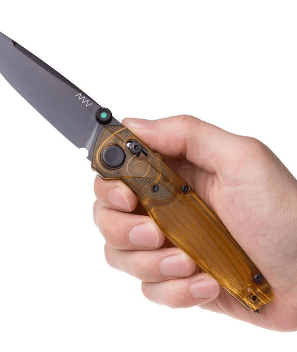 ANV Knives nůž ANV-A100 Ultem BB DLC černá Sleipner