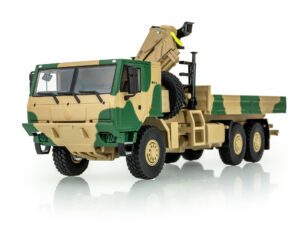 Kaden model Tatra 815-7 6x6 valník s rukou maskovaný Sběratelský a perfektně propracovaný kovový model v měřítku 1:43 s možností odklápění kabiny a resinovou nástavbou.   měřítko: 1:43 materiál: kov/plast ruční výroba vyrobeno v ČR výrobce: Kaden