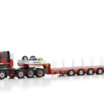WSI Models model MAN TGX XLX 8x4+Manoovr 6a Mammoet kovový sběratelský model v měřítku 1:50 výrobce WSI models