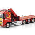WSI Models model Volvo FH4+Palfinger Bredenoord kovový sběratelský model v měřítku 1:50 výrobce WSI models