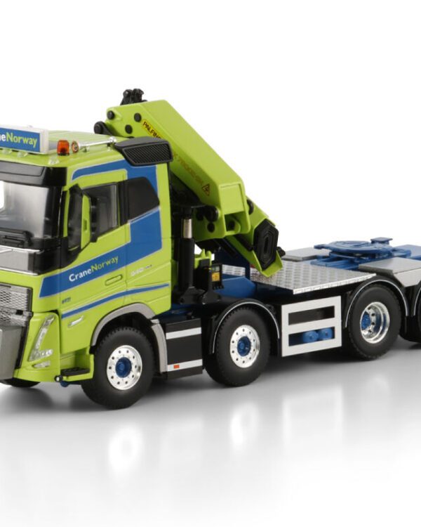 WSI Models model Volvo FH5 8x4+Palfinger PK 92002 Crane Norway kovový sběratelský model v měřítku 1:50 výrobce WSI models