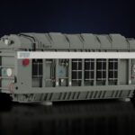 IMC Models model Trafo Siemens kovový sběratelský model v měřítku 1:50 výrobce IMC models