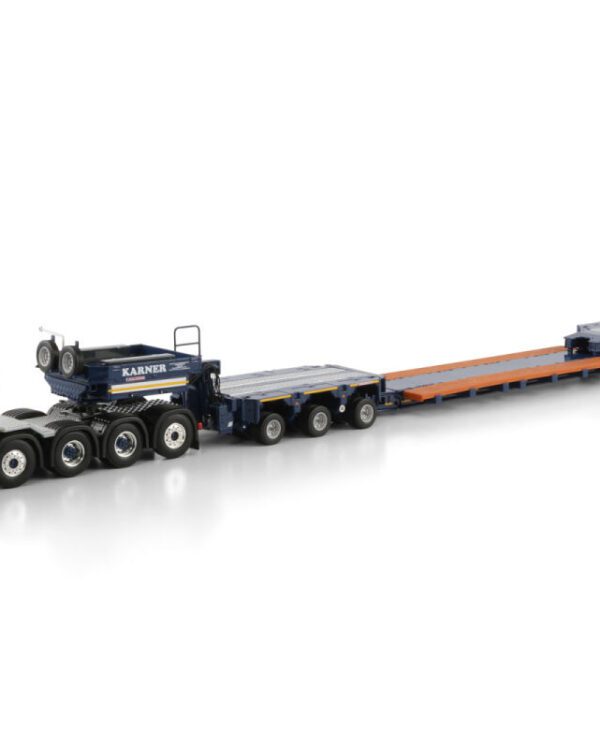 WSI Models model Scania S 10x4+Scheuerle 8a Karner kovový sběratelský model v měřítku 1:50 výrobce WSI models