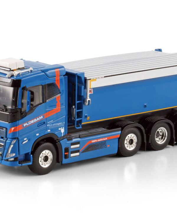 WSI Models model Volvo FH5 8x4 sklopka Ploegam kovový sběratelský model v měřítku 1:50 výrobce WSI models