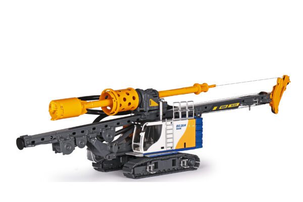 Conrad Modelle model Bauer BG 28 kovový sběratelský model v měřítku 1:50 výrobce Conrad Modelle