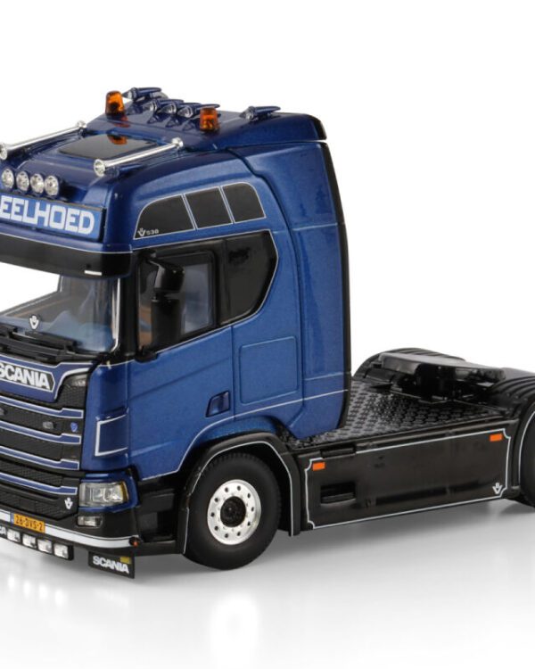 WSI Models model Scania R 4x2 Geelhoed kovový sběratelský model v měřítku 1:50 výrobce WSI models
