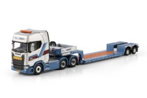 WSI Models model Scania S 6x4+Nooteboom 2a Pol Transport kovový sběratelský model v měřítku 1:50 výrobce WSI models