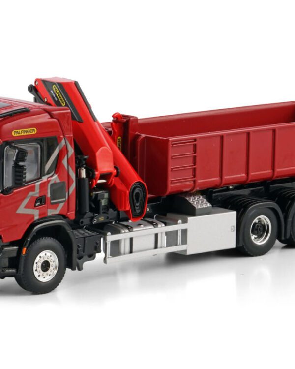 WSI Models model Scania G 6x4 hákový nakladač+Palfinger kovový sběratelský model v měřítku 1:50 výrobce WSI models