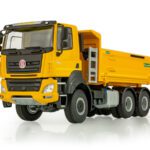Kaden model TATRA PHOENIX 6×6 SKLÁPĚČ ŽLUTÁ Sběratelský kovový model v měřítku 1:43 TATRA Phoenix v provedení sklápěč VS-mont. Jedná se o detailně zpracovaný model