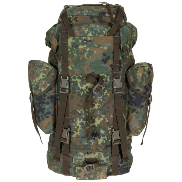 batoh BW bojový Flecktarn originál použitý Bundeswehr batoh BW bojový FLECKTARN original použitý   Lehce použitý batoh z výprodej BW armády