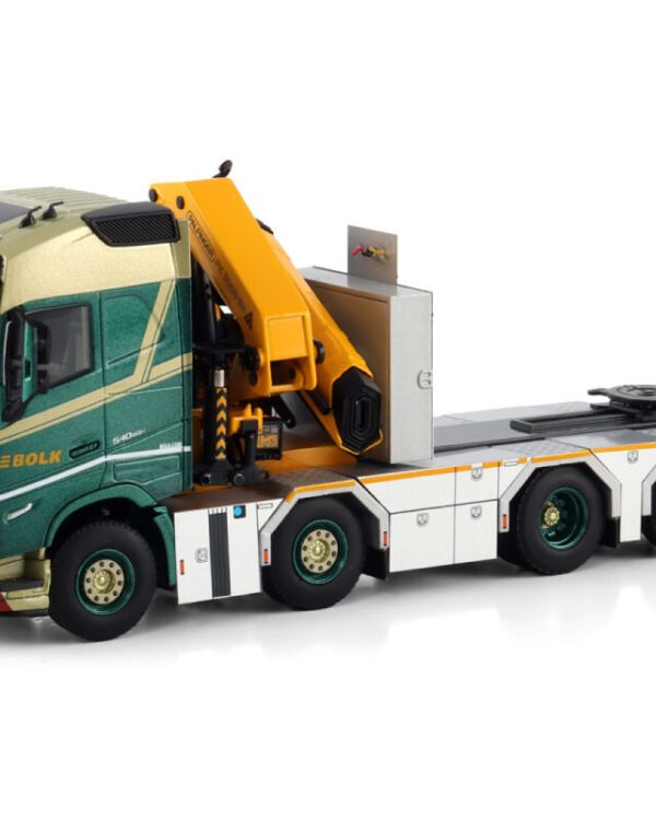 WSI Models model Volvo FH5 8x2+Palfinger PK 92002 Bolk kovový sběratelský model v měřítku 1:50 výrobce WSI models