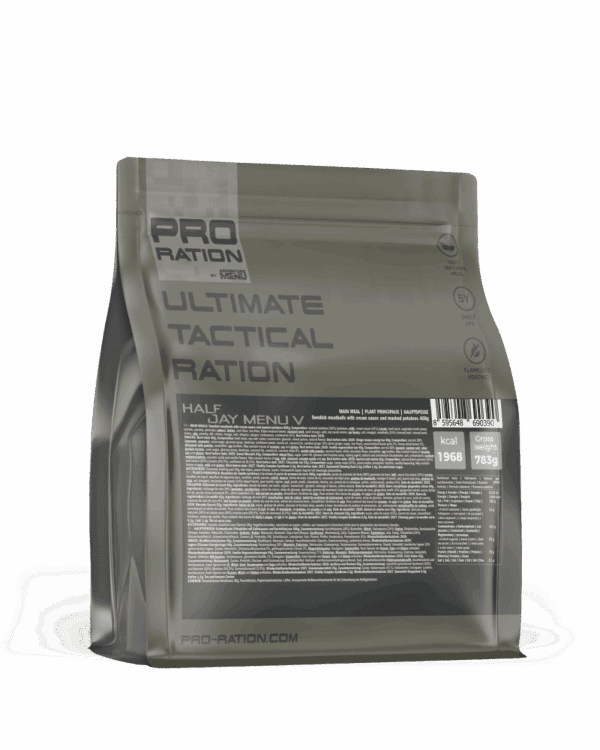 Adventure Menu balíček Ultimate Tactical Ration HALF DAY MENU V Kompletní potravinová dávka pro široké taktické a profesionální použití. Nejkvalitnější 100% přírodní jídlo a snacky