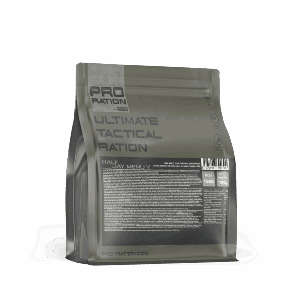 Adventure Menu balíček Ultimate Tactical Ration HALF DAY MENU V Kompletní potravinová dávka pro široké taktické a profesionální použití. Nejkvalitnější 100% přírodní jídlo a snacky