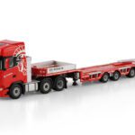 WSI Models model Scania S 6x2+Low Loader 4a De Romein kovový sběratelský model v měřítku 1:50 výrobce WSI models