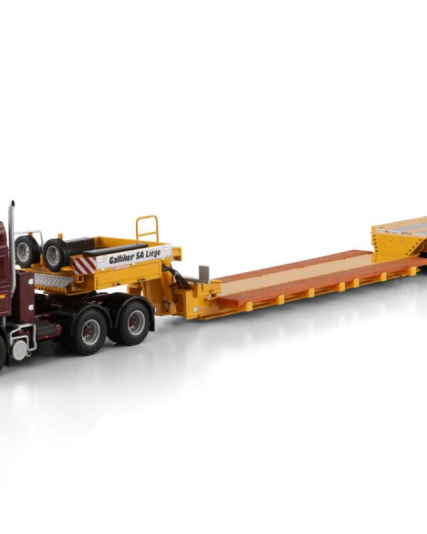 WSI Models model Volvo F16 6x4+Scheuerle 4a kovový sběratelský model v měřítku 1:50 výrobce WSI models