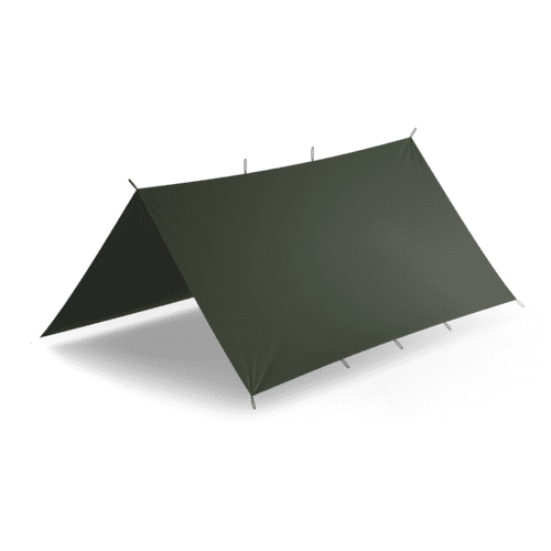 Helikon celta Helikon Supertarp Olive Green Univerzální plachta vhodná pro stavbu bivaků. Devatenáct upevňovacích bodů zajišťuje nekonečný výběr možných konfigurací pro všechny terény a klimatické podmínky. Velmi lehká
