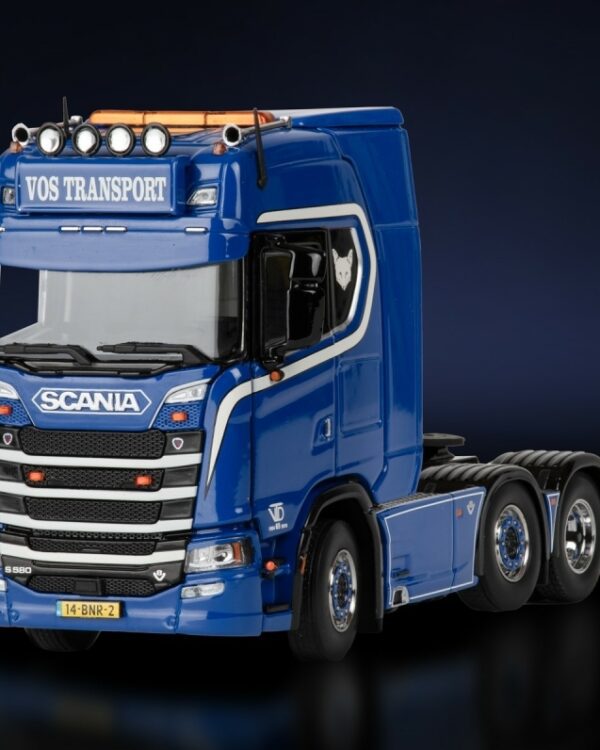 IMC Models model Scania S 6x2 Vos Transport kovový sběratelský model v měřítku 1:50 výrobce IMC models