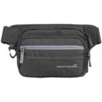 Pentagon ledvinka Pentagon Runner černá Runner je ledvinka určená na skryté nošení krátké zbraně. Je lehká a komfortní. Hlavní prostor tvoří oboustranná kapsa na CCW zapínaná na dvoucestný zip s elastickými smyčkami na upevnění pistole