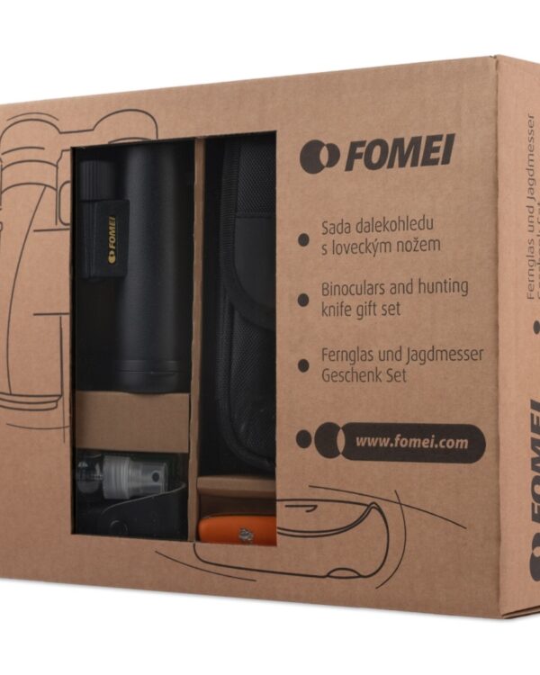 Fomei FOMEI 10x42 FOREMAN + lovecký nůž Mikov vč. pouzdra