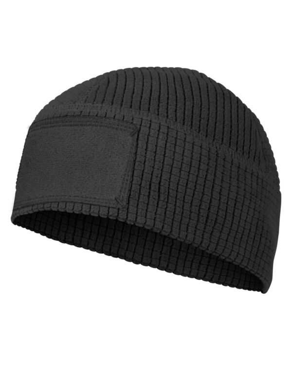 Helikon čepice Helikon Range fleece black L/XL Čepice BEANIE patří do řady RANGE od známé značky Helikon-Tex. Je vhodná do chladnějšího počasí a ocení ji především střelci a myslivci ve výkonu služby. Na výrobu byl použit lehký