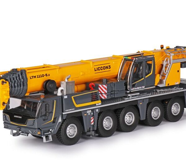 Conrad Modelle model Liebherr LTM 1110-5.2 kovový sběratelský model v měřítku 1:50 výrobce Conrad Modelle