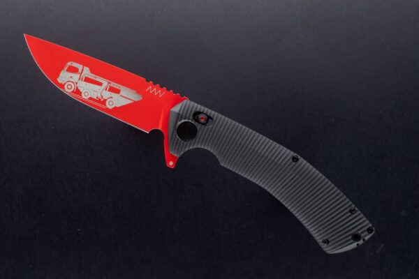 ANV Knives nůž ANV 400 BB Tatra fire Limitovaná edice Ikonického modelu HARDTASK