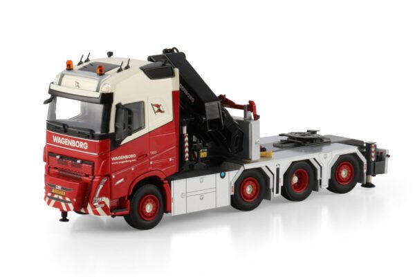 WSI Models model Volvo FH 5 8x2+Palfinger Wagenborg kovový sběratelský model v měřítku 1:50 výrobce WSI models