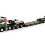 WSI Models model Volvo FH5 8x4+1a+Nooteboom 4a Westdijk kovový sběratelský model v měřítku 1:50 výrobce WSI models