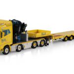 WSI Models model Volvo FH5 8x4+Fassi 1300+Nooteboom 4a MCT Craning kovový sběratelský model v měřítku 1:50 výrobce WSI models