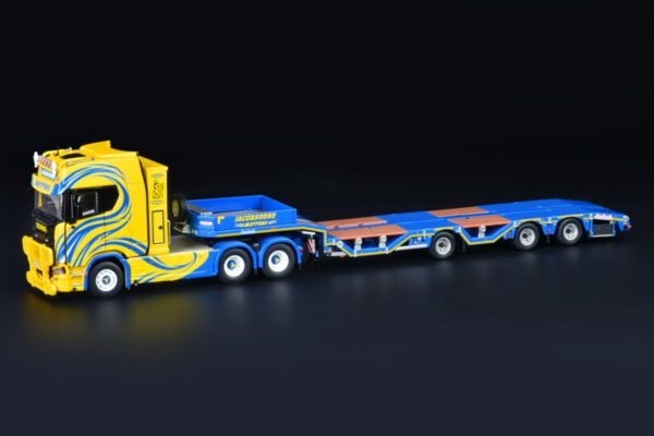 IMC Models model Scania 6x4+Nooteboom 3a Ola Jacobssons kovový sběratelský model v měřítku 1:50 výrobce IMC models
