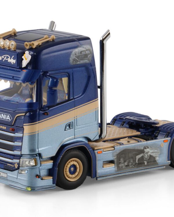 WSI Models model Scania 4x2 Pakos kovový sběratelský model v měřítku 1:50 výrobce WSI models